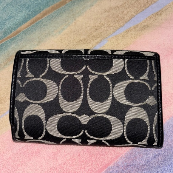 Coach Ashley Signature Sateen Compact Clutch - Picture 2 of 8